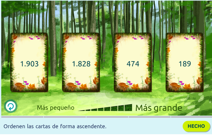 ordenar cartas