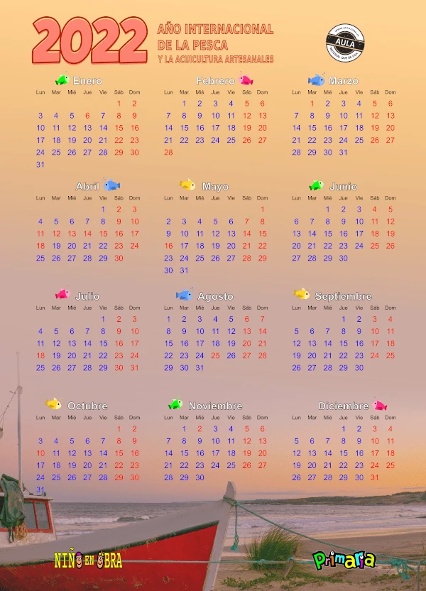 calendario anual 2022
