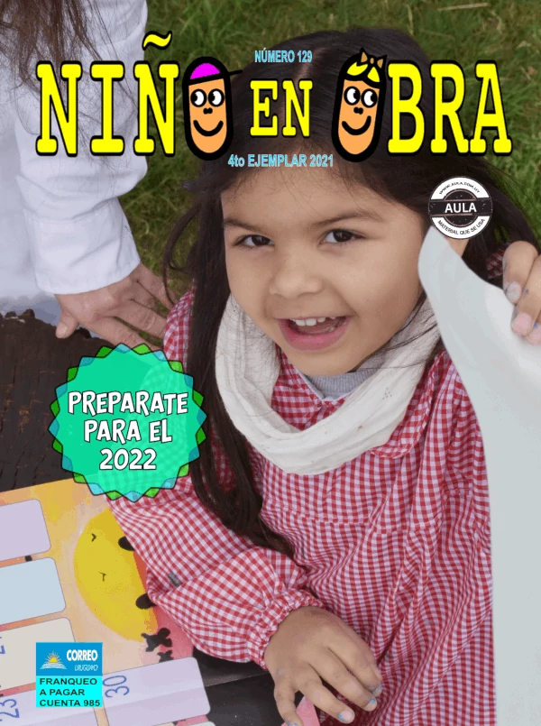 tapa de revista niño en obra ejemplar 129