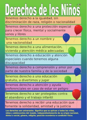 derechos del niño para la escuela