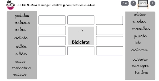 Actividad mapa semantico
