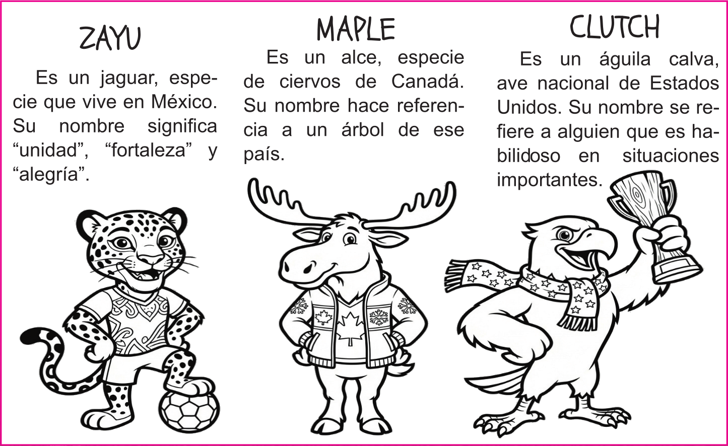 Mascotas del mundial