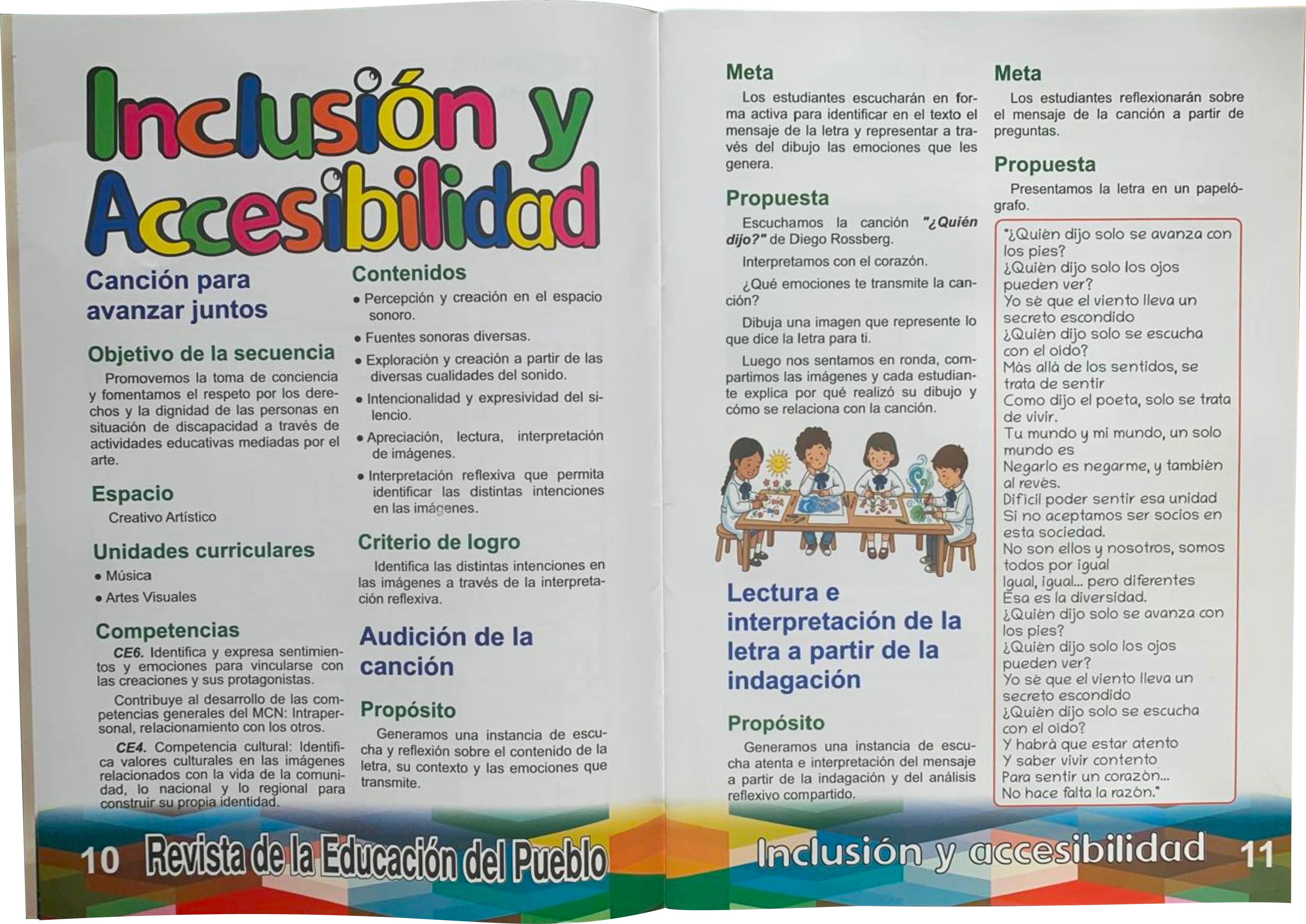 revista de la educación del pueblo